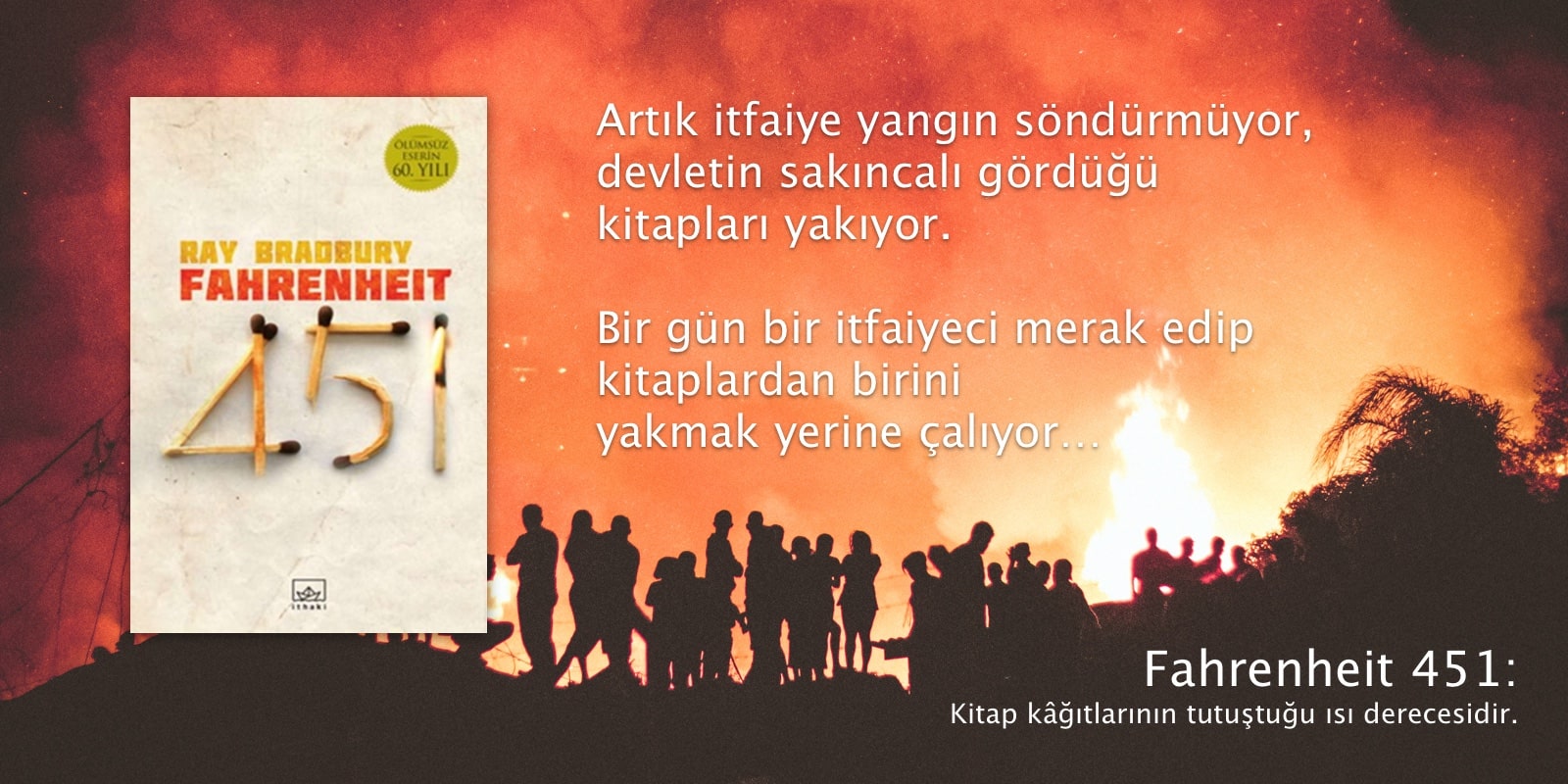 Ray Bradbury - Fahrenheit 451 E-Kitap tanıtımı