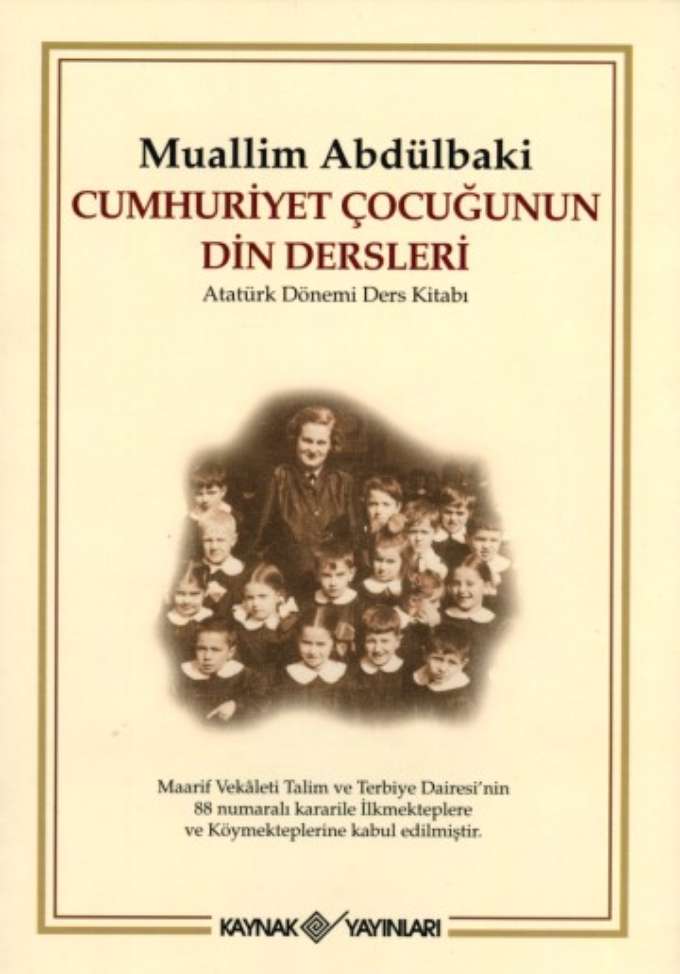 Cumhuriyet Çocuğunun Din Dersleri kapağı