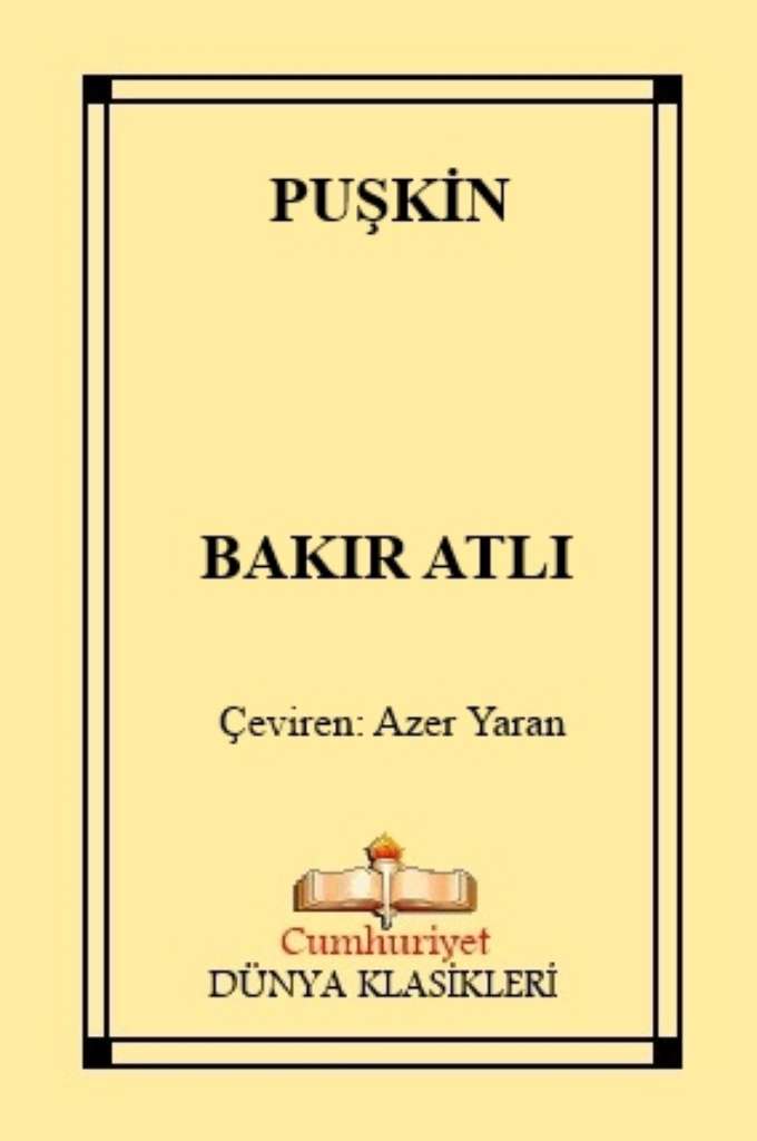 Bakır Atlı kapağı