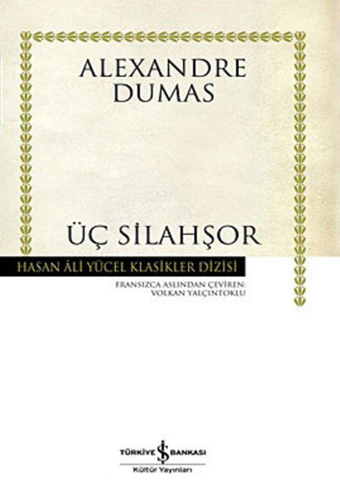 Üç Silahşör kapağı
