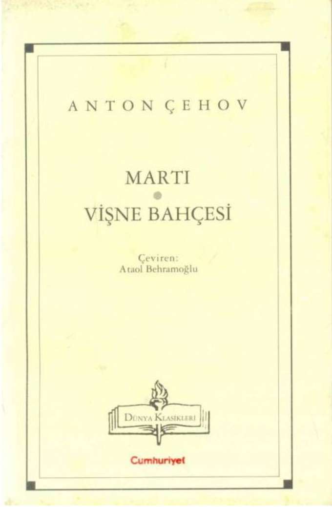 Martı ve Vişne Bahçesi kapağı