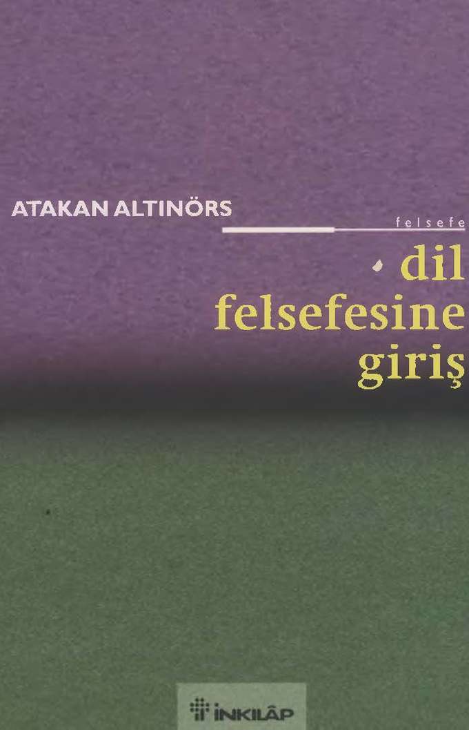 Dil Felsefesine Giriş kapağı