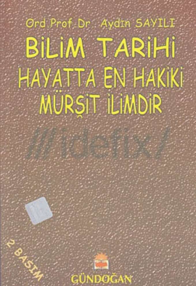 Bilim Tarihi kapağı