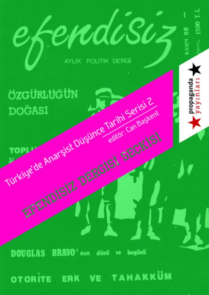 Efendisiz Dergisi Seçkisi kapağı