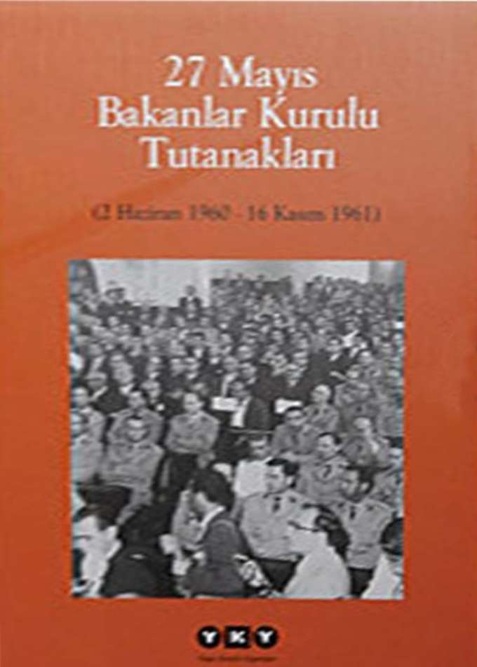 27 Mayıs Bakanlar Kurulu Tutanakları kapağı
