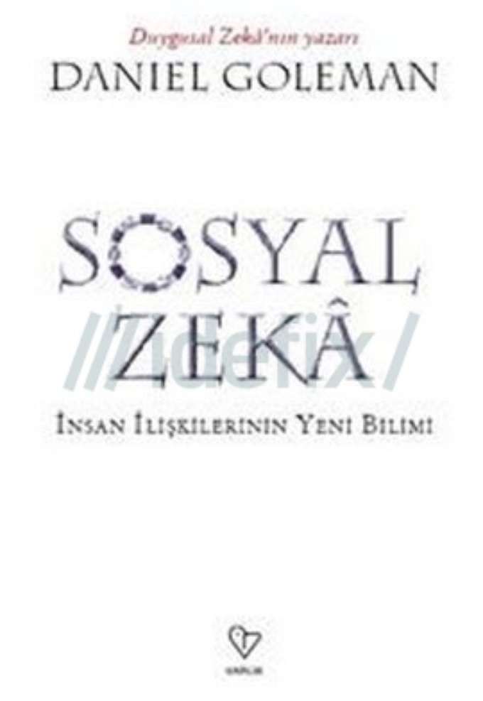 Sosyal Zeka (İnsan İlişkilerin Yeni Bilimi) kapağı