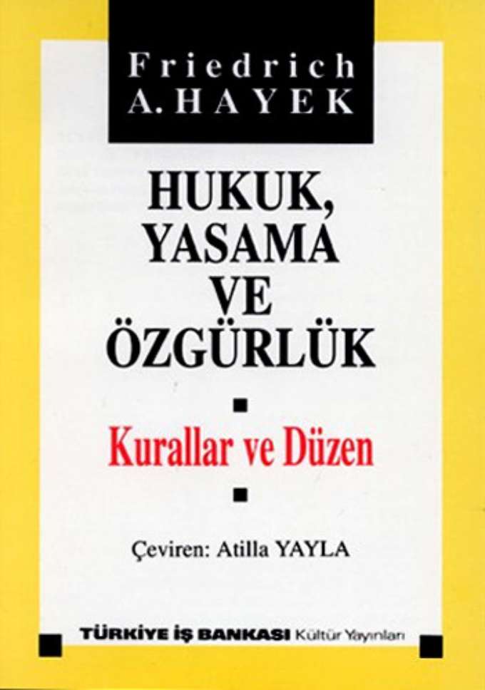 Hukuk Yasama ve Özgürlük - Cilt 1 kapağı