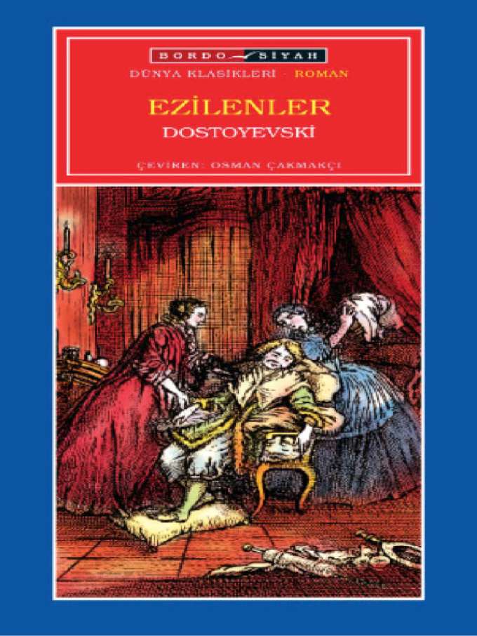 Ezilenler(Bordo-Siyah) kapağı