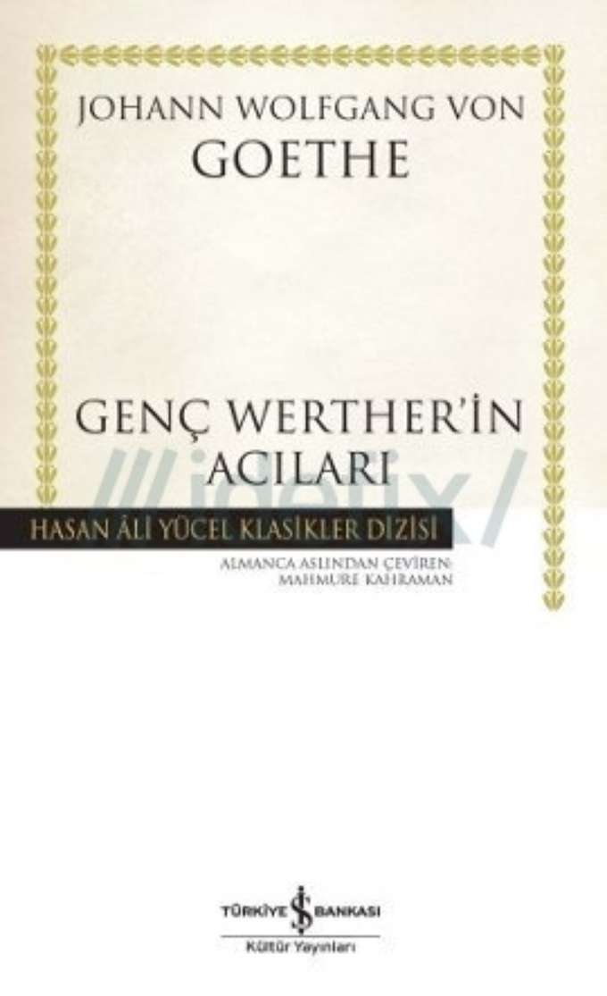 Genç Werther'in Acıları kapağı