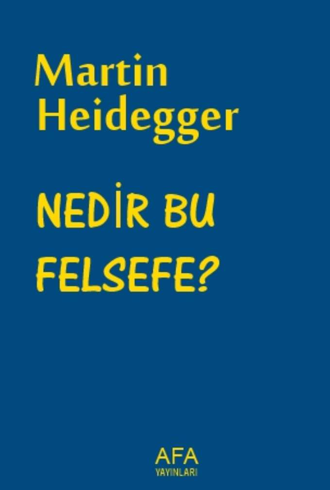 Nedir Bu Felsefe kapağı