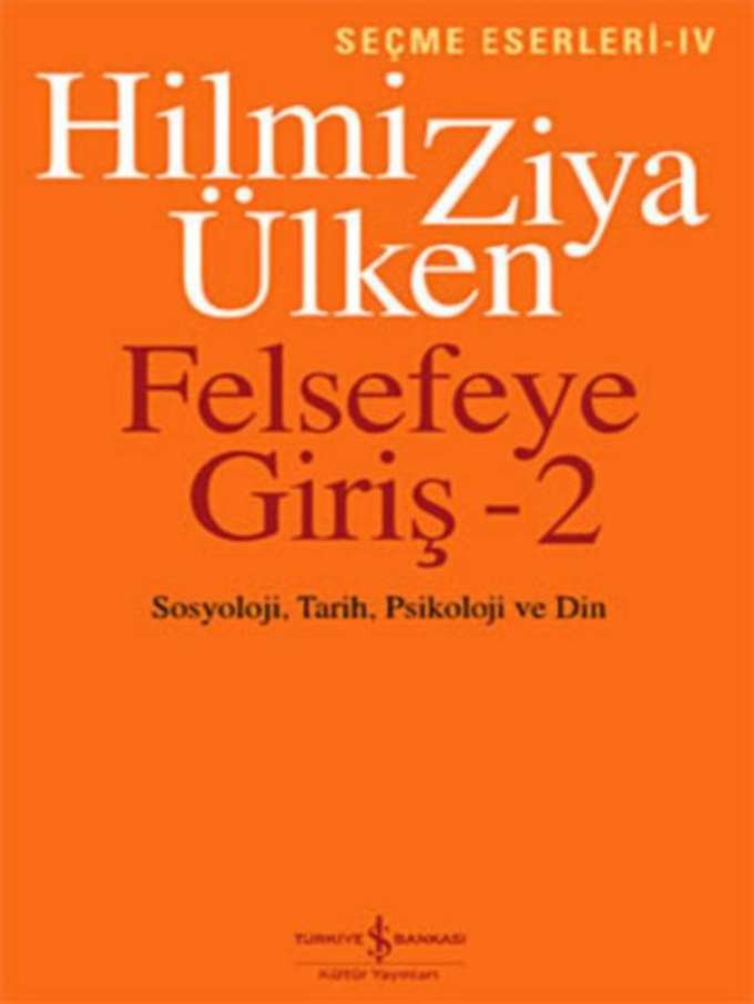 Felsefeye Giriş - 2 kapağı