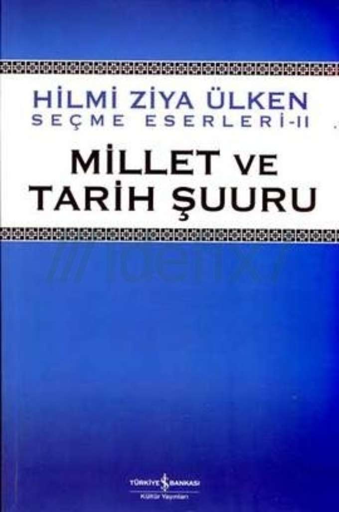 Millet ve tarih Şuuru kapağı