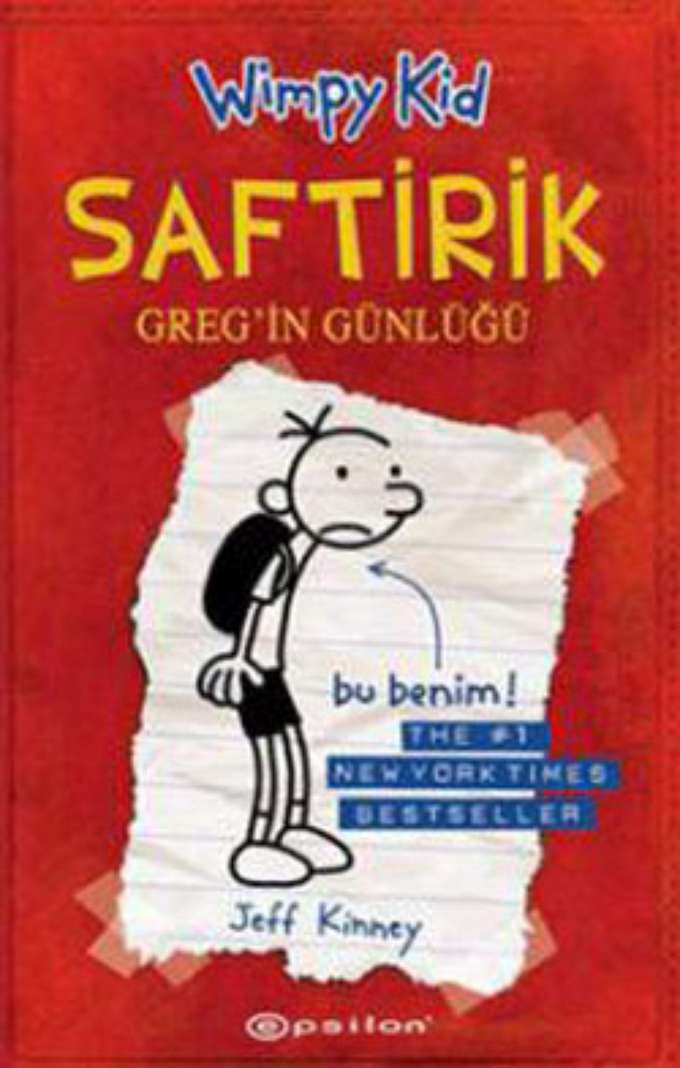 Saftirik Greg'in Günlüğü 1 kapağı