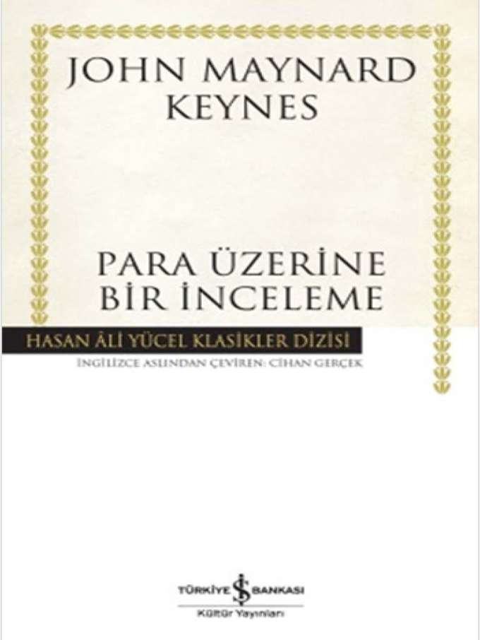 Para Üzerine Bir İnceleme kapağı