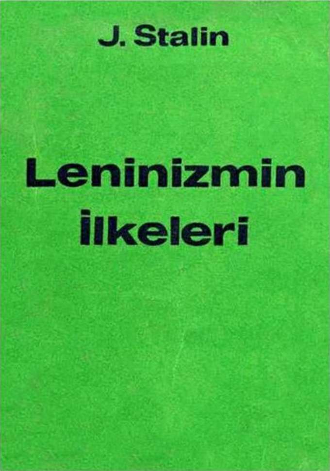 Leninizmin İlkeleri kapağı