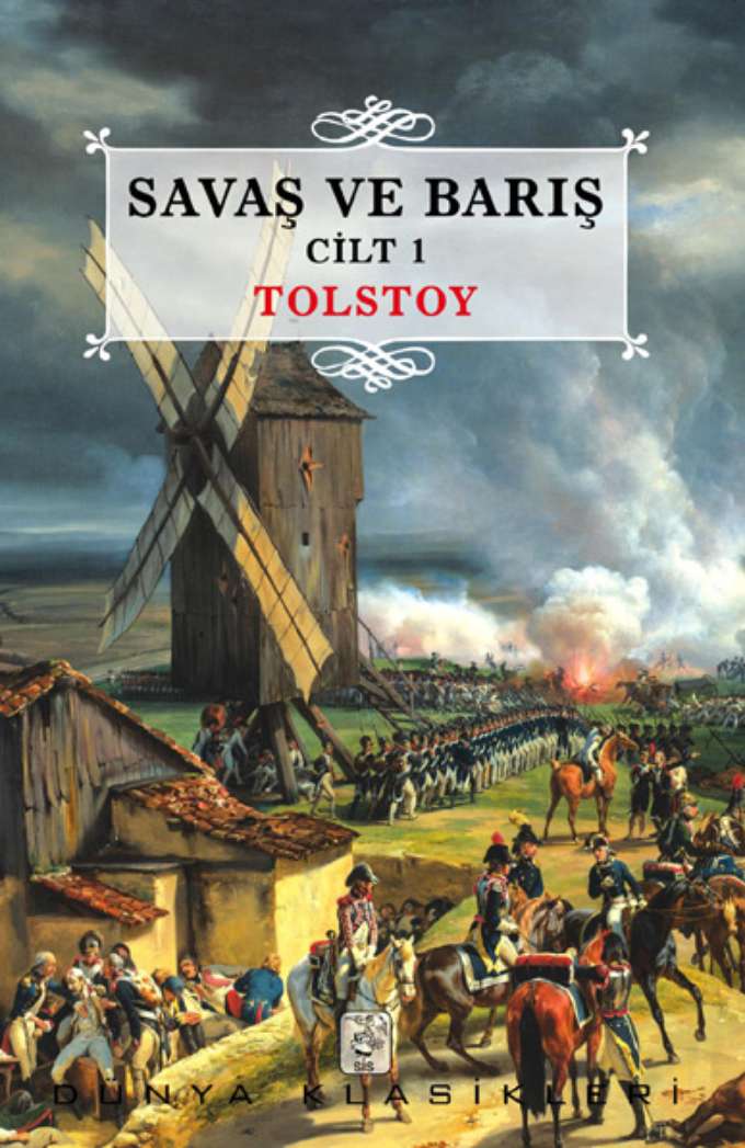 Savaş ve Barış Cilt 1 kapağı