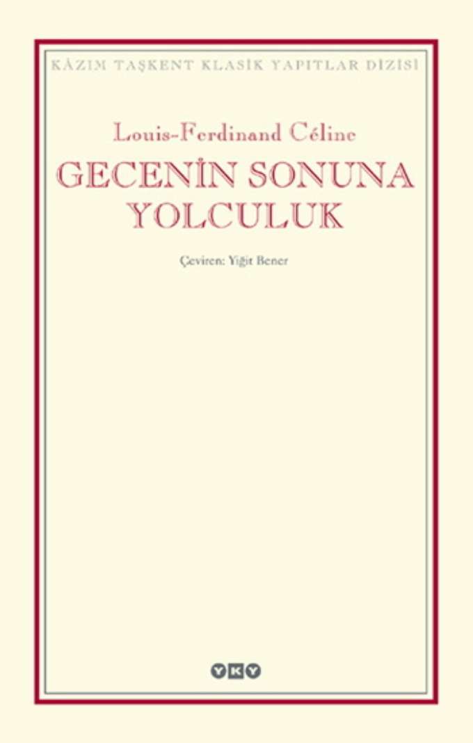 Gecenin Sonuna Yolculuk kapağı
