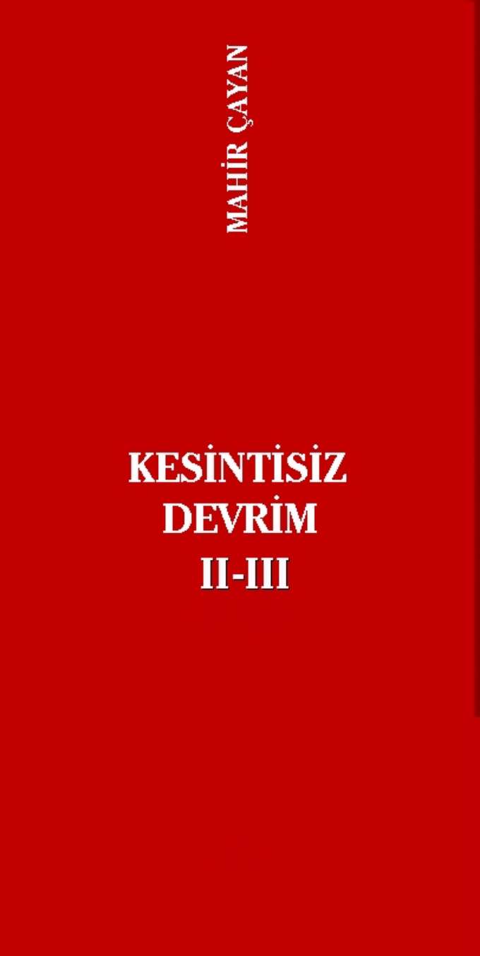 Kesintisiz Devrim II-III kapağı