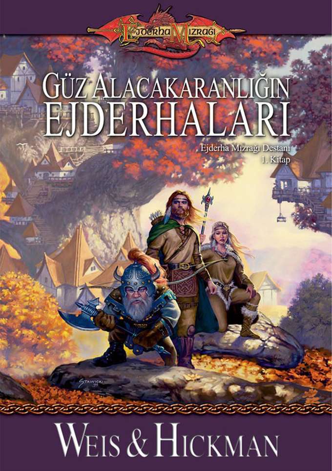 Güz Alacakaranlığının Ejderhaları kapağı