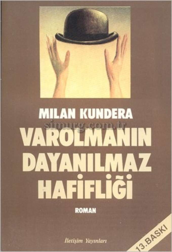 Varolmanın Dayanılmaz Hafifliği kapağı