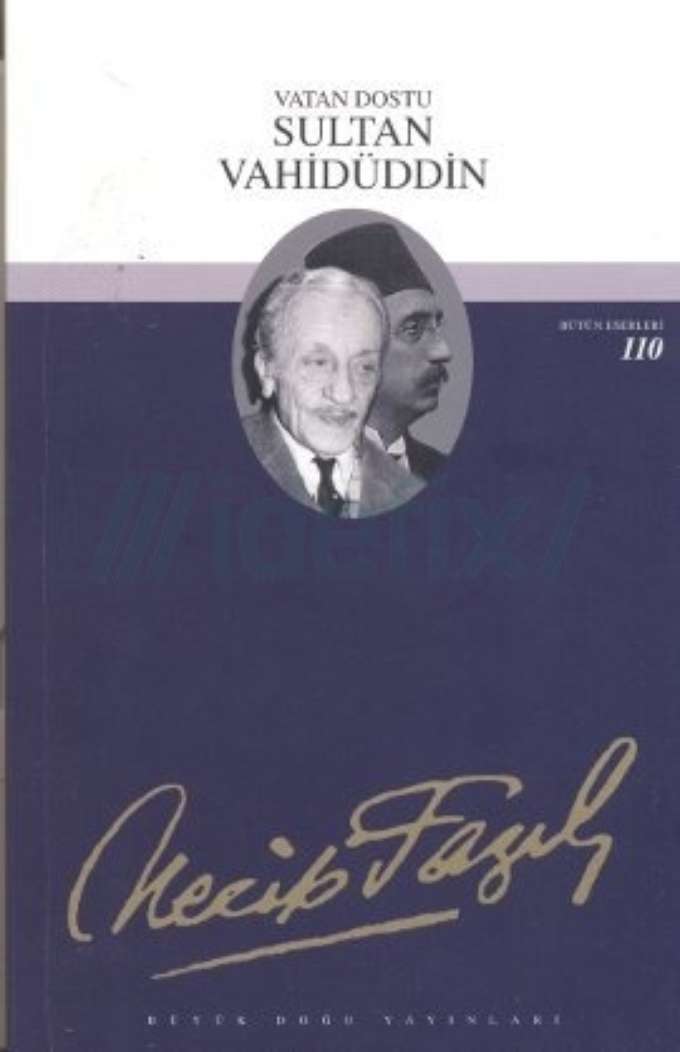 Sultan Vahidüddin kapağı