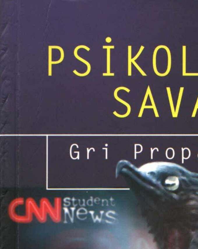 Psikolojik Savaş kapağı