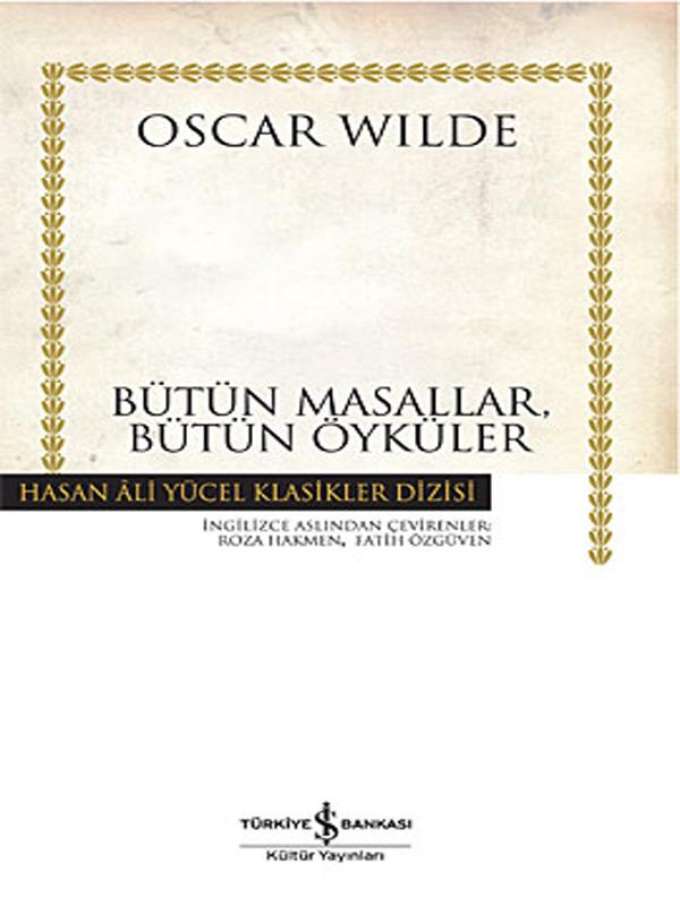 Bütün Masallar, Bütün Öyküler kapağı