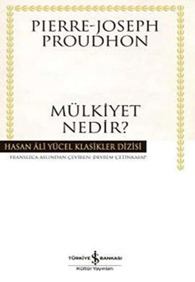 Mülkiyet Nedir kapağı
