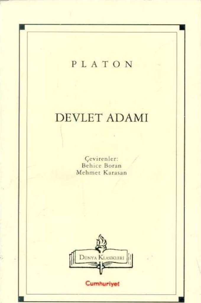 Devlet Adamı kapağı