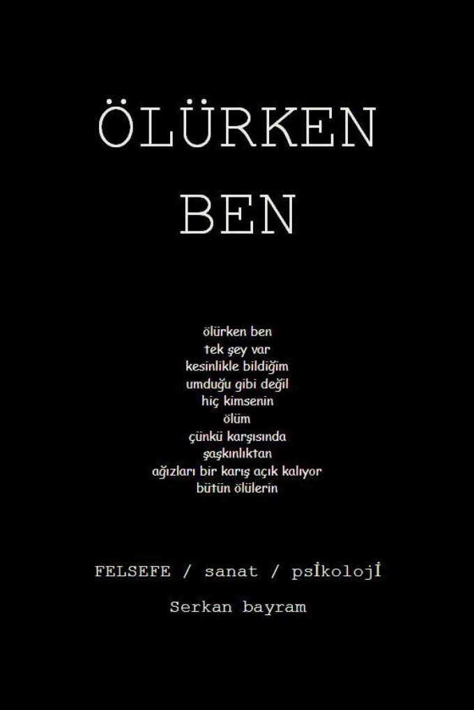 Ölürken Ben kapağı