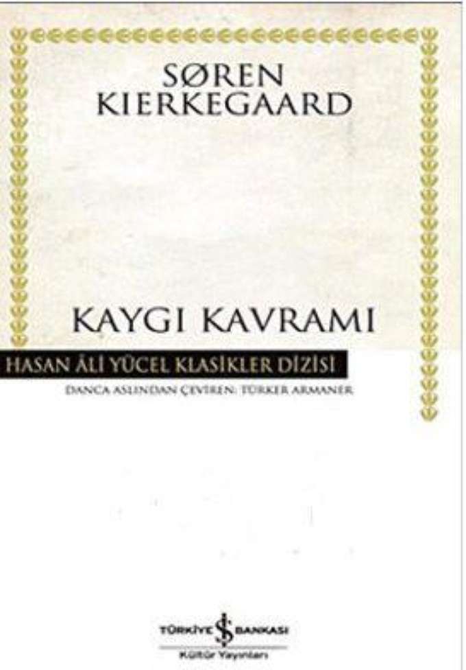 Kaygı Kavramı kapağı