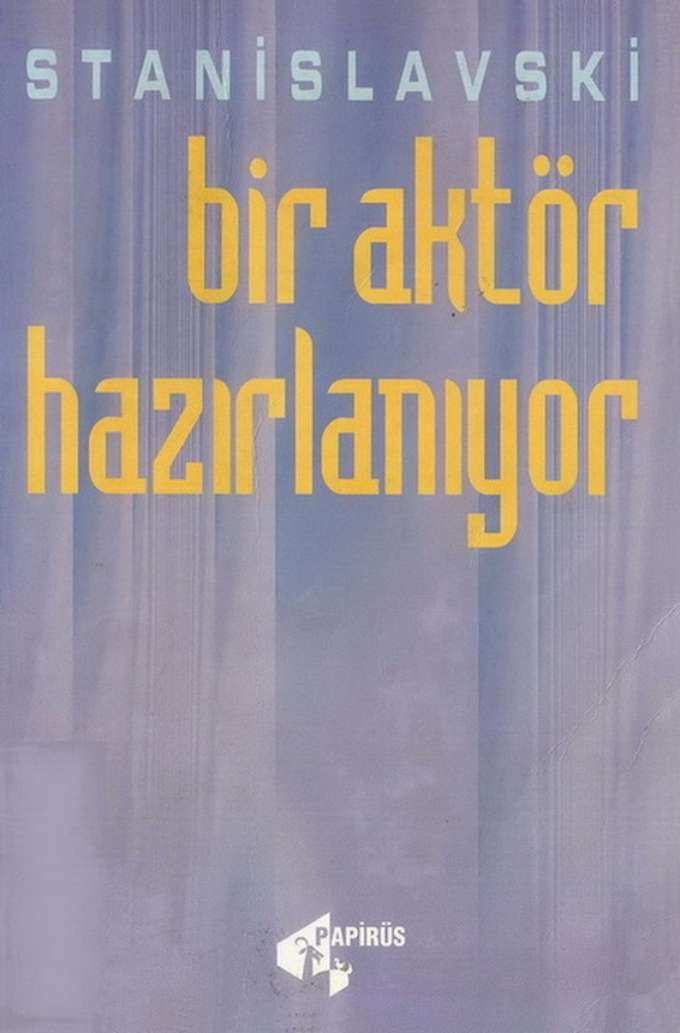 Bir Aktör Hazırlanıyor kapağı
