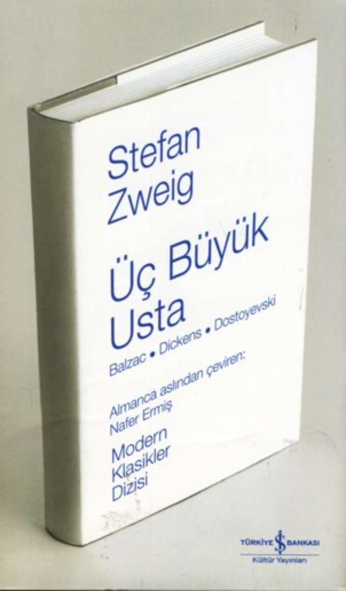 Üç Büyük Usta (Balzac, Dickens, Dostoyevski) kapağı