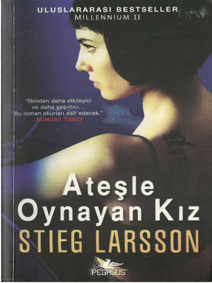 Ateşle Oynayan Kız kapağı