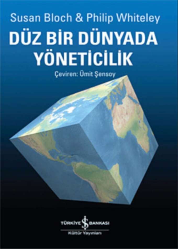 Düz Bir Dünyada Yöneticilik kapağı