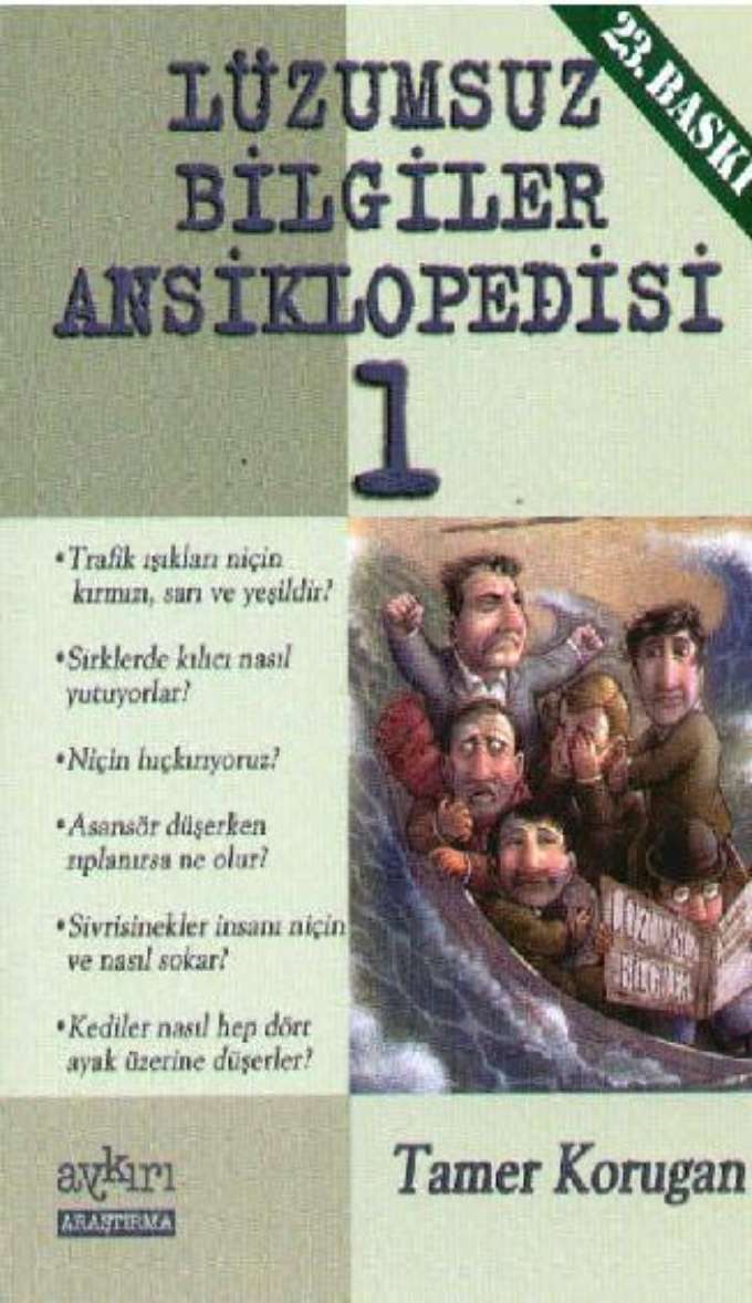 Lüzumsuz Bilgiler Ansiklopedisi 1 kapağı