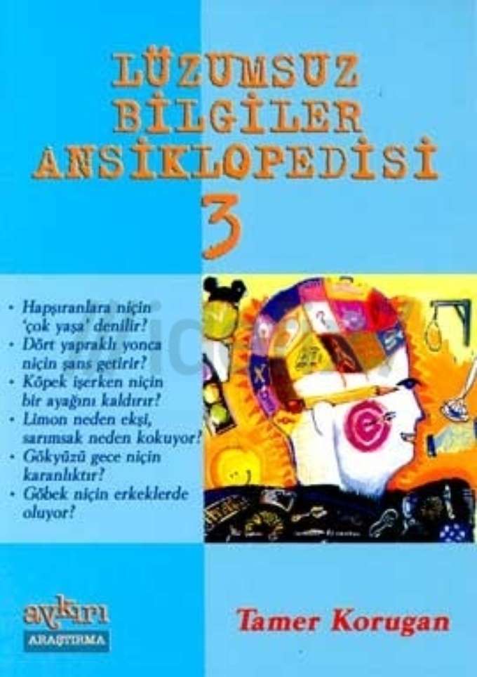 Lüzumsuz Bilgiler Ansiklopedisi 3 kapağı