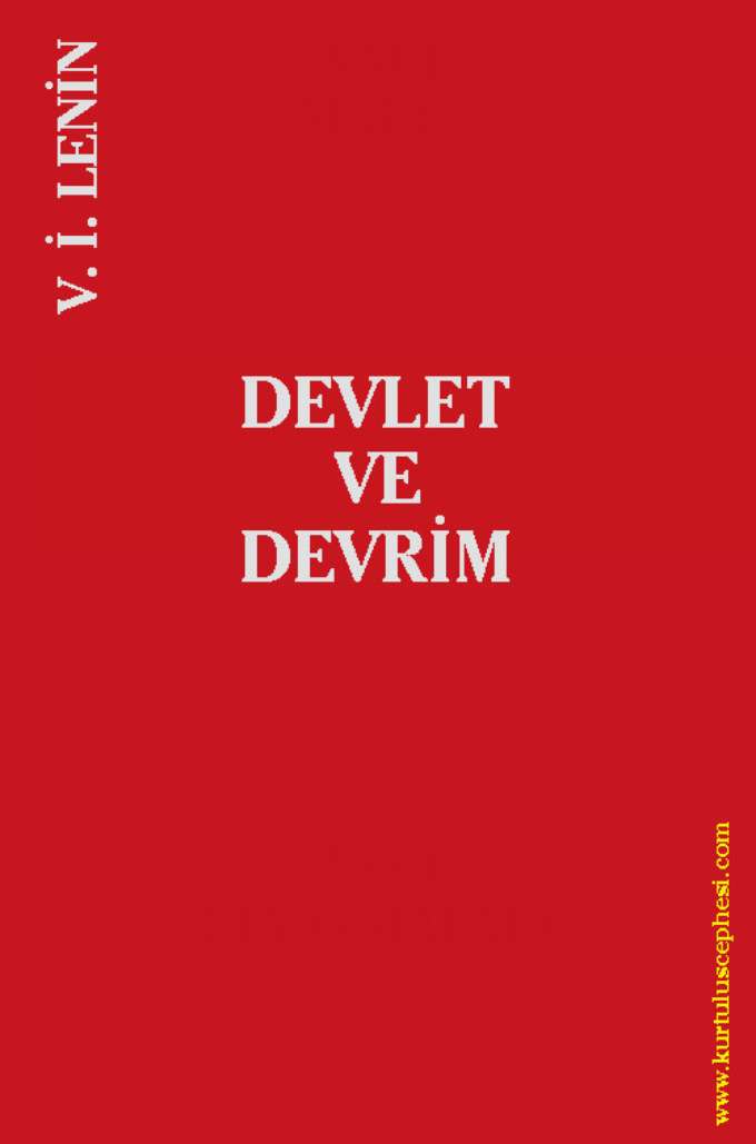 Devlet ve Devrim kapağı
