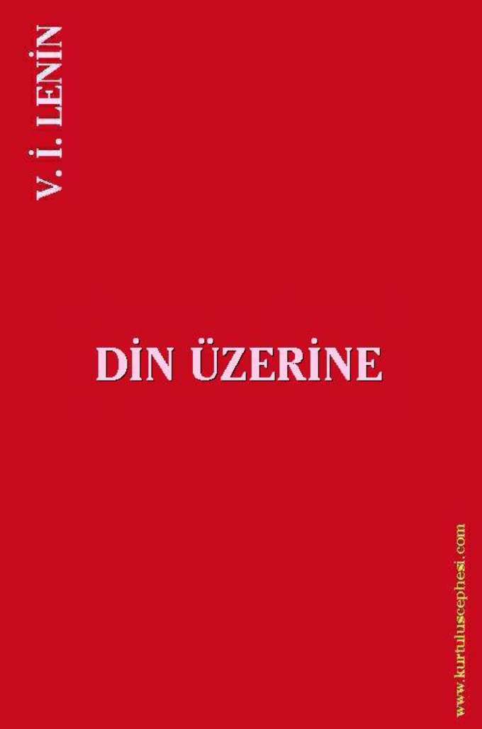 Din Üzerine kapağı