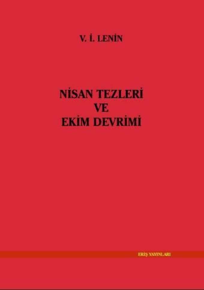 Nisan Tezleri ve Ekim Devrimi kapağı