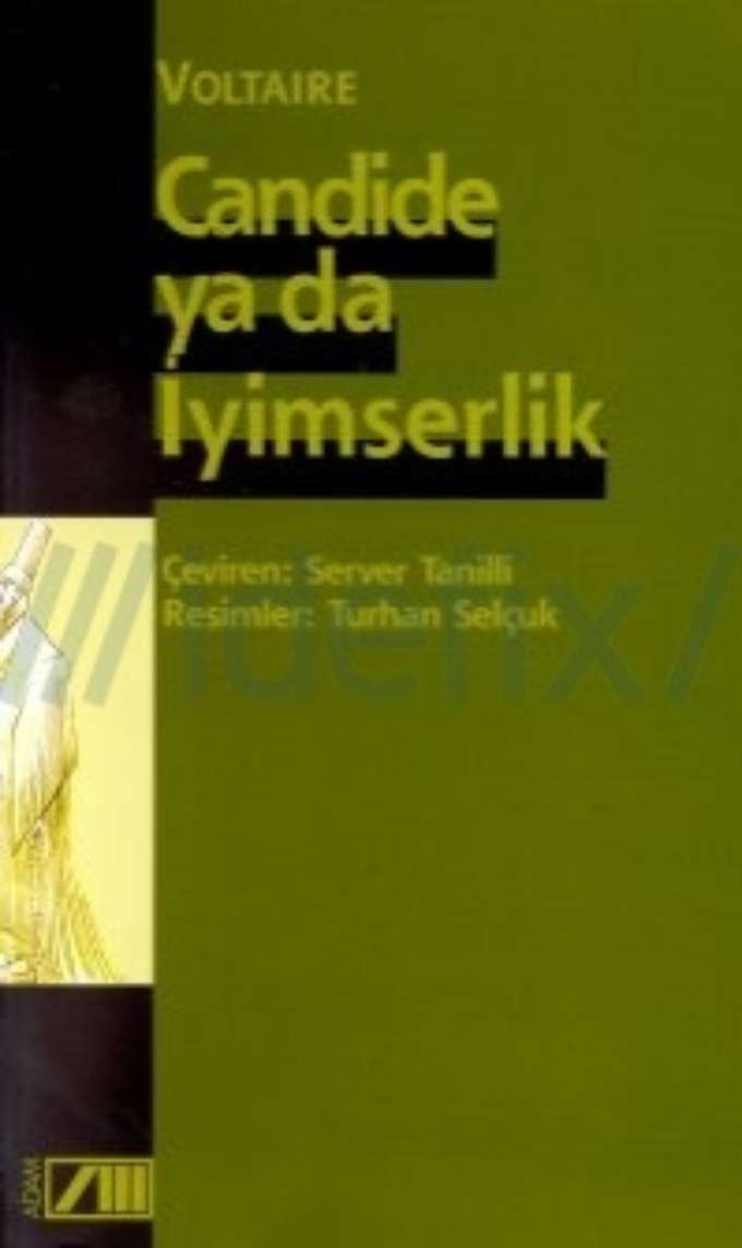 Candide ya da İyimserlik kapağı